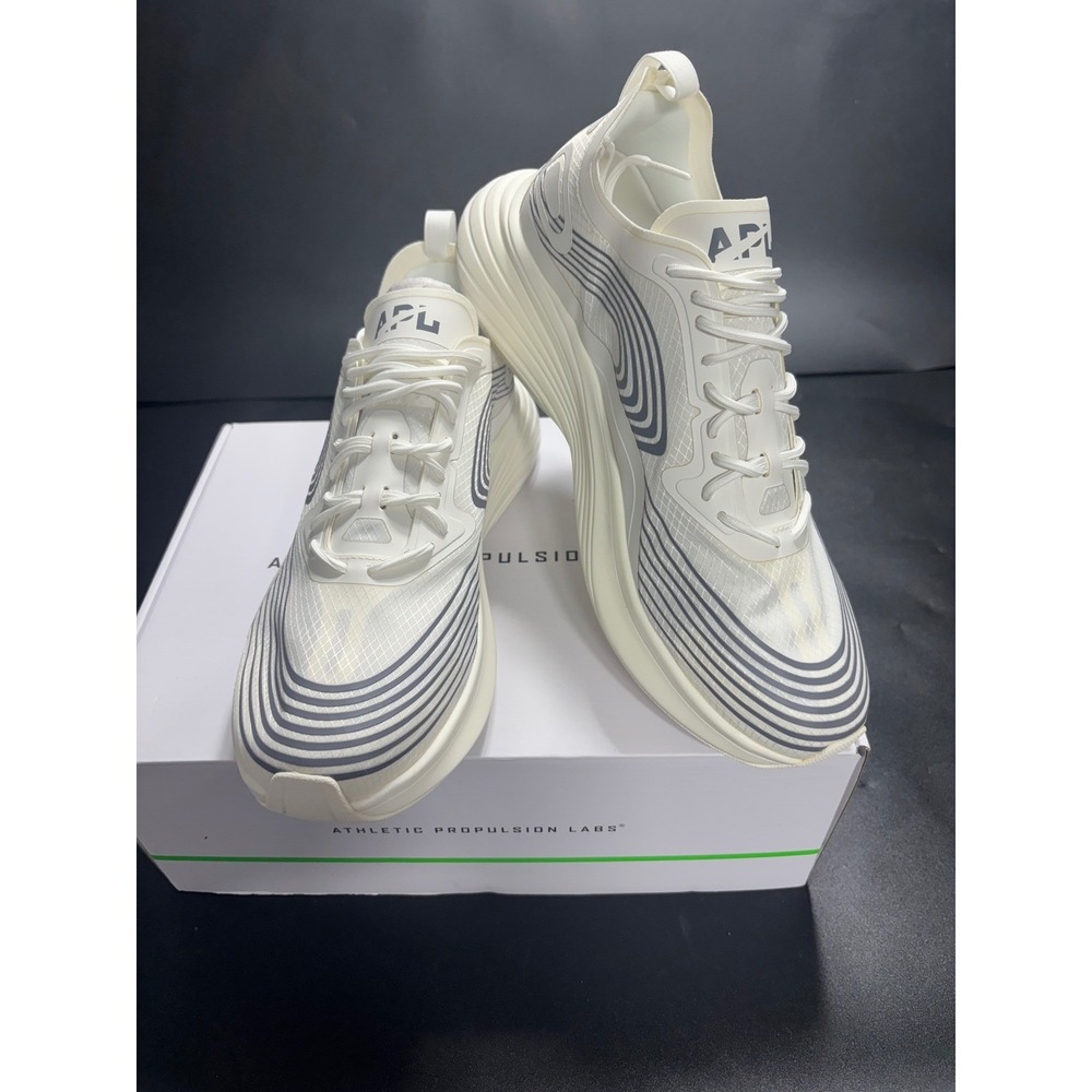 APL NEW Streamline Men's Ivory/Smoke Running Shoes Sneakers Size 10 MSRP $350